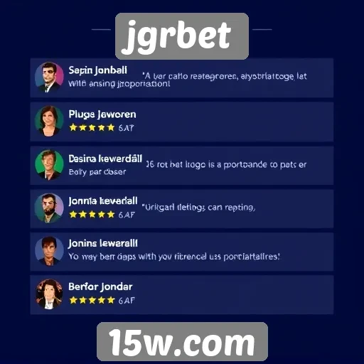 Usuários do JGRBet comentam sobre experiência de jogo